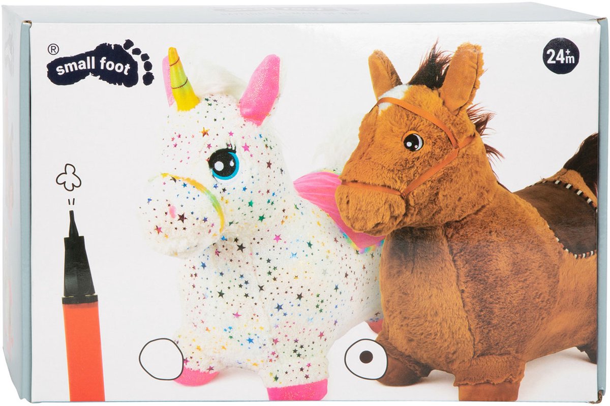 Small Foot - skippypaard paard pluche