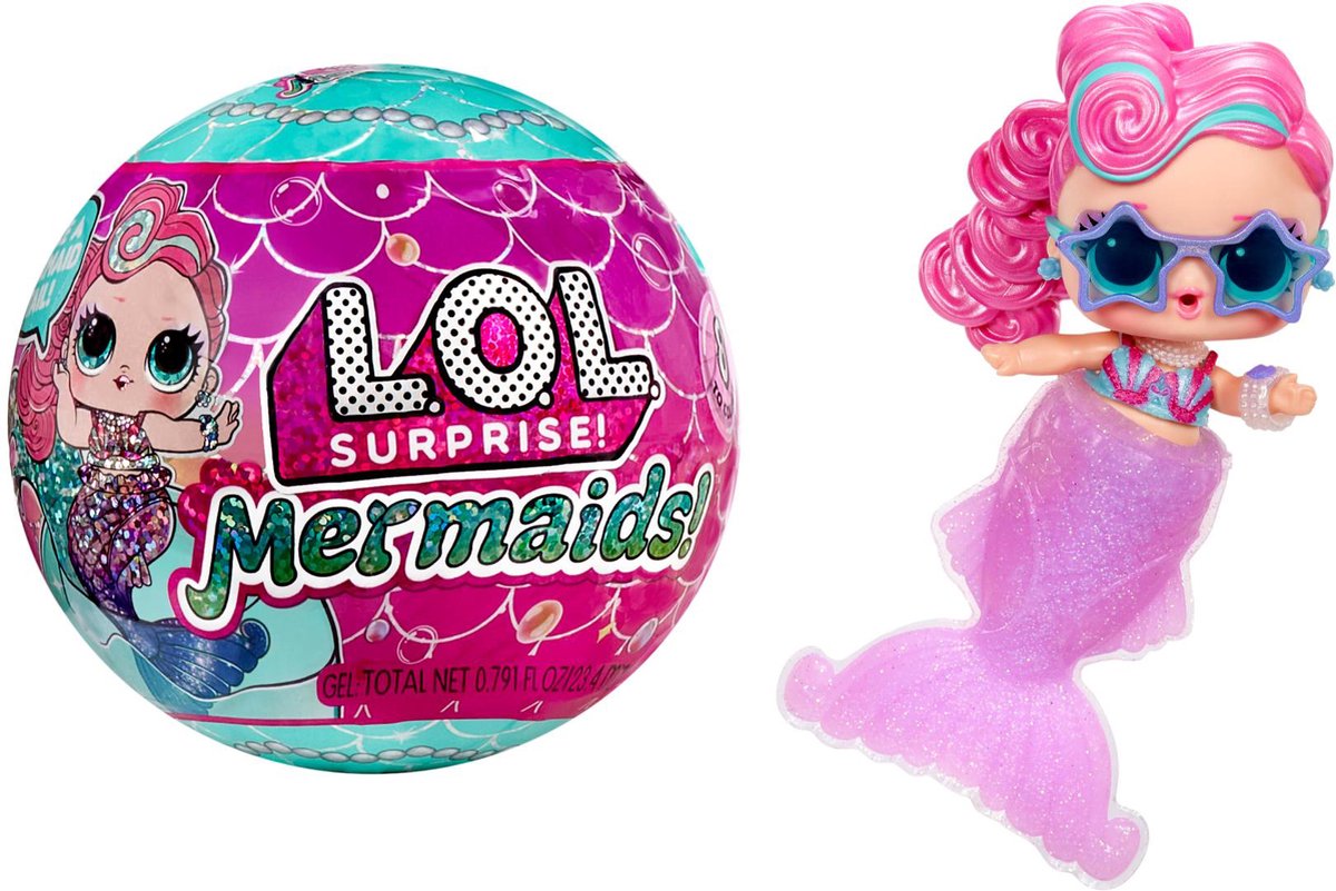 L.O.L. Surprise! mermaids minipoppen - verrassingsitem
