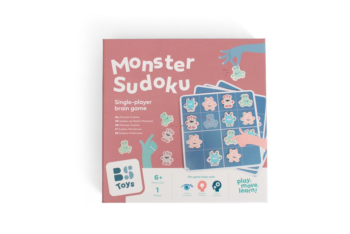 BS Toys monster sudoku spel