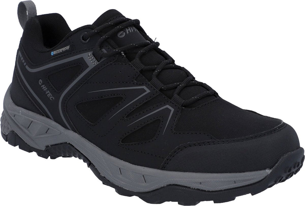 Hi-Tec saunter softshell waterbestendig zwart - maat 42 wandelschoenen voor mannen