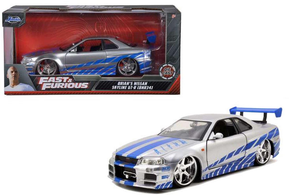 JADA toys - fast furious 2002 nissan skyline 1:24 - 9397158314r00