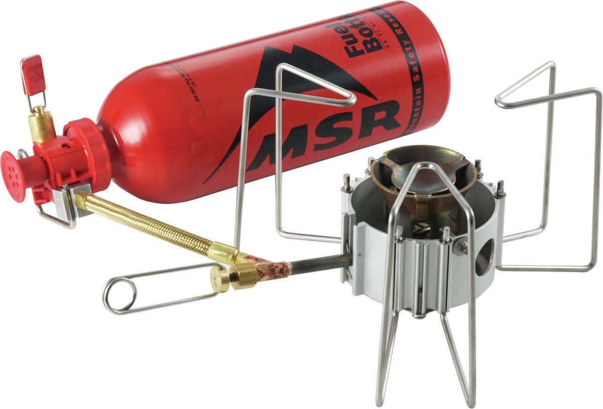 MSR dragonfly stove - camping kooktoestel multifuel - benzinebrander