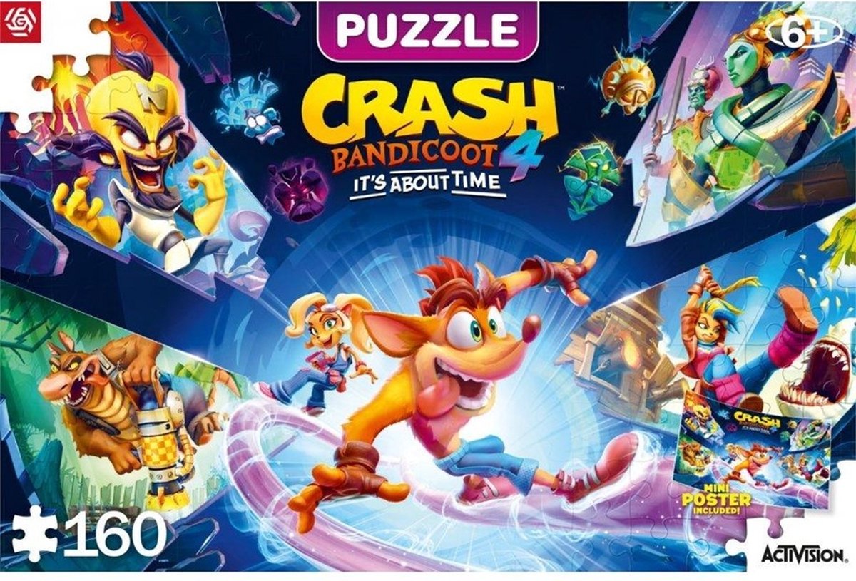 Good Loot Crash bandicoot 4: it's about time puzzel (160 stukken)