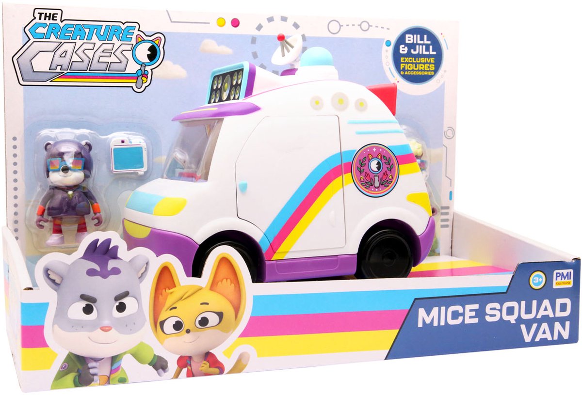 BOTI Speurneuzen kit sam mice squad van