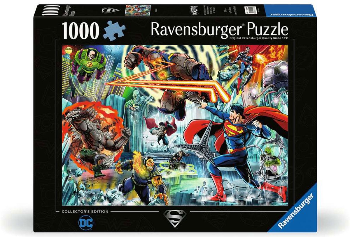 Ravensburger legpuzzel superman 1000 stukjes - film series puzzel.