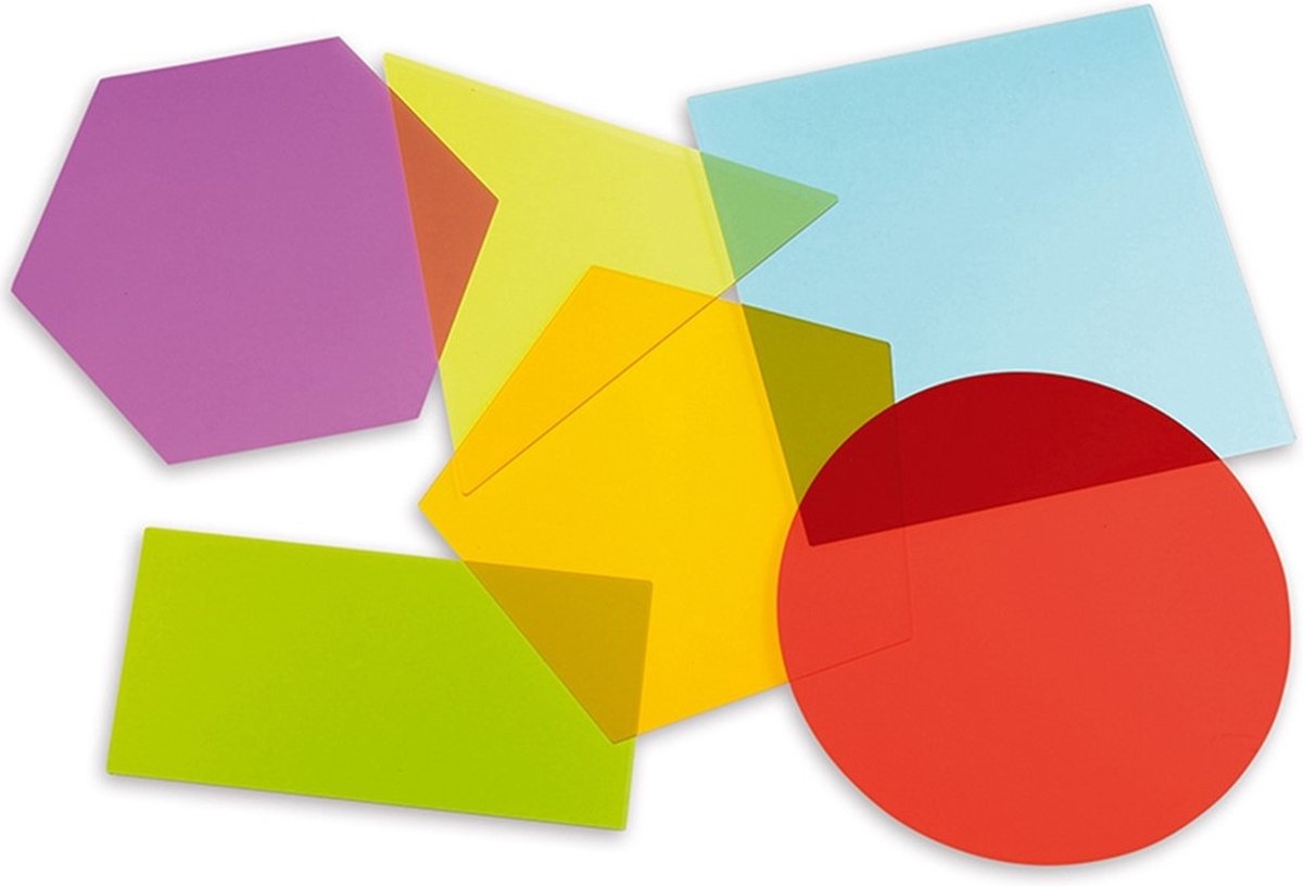 TickIT Jumbo colour mixing shapes