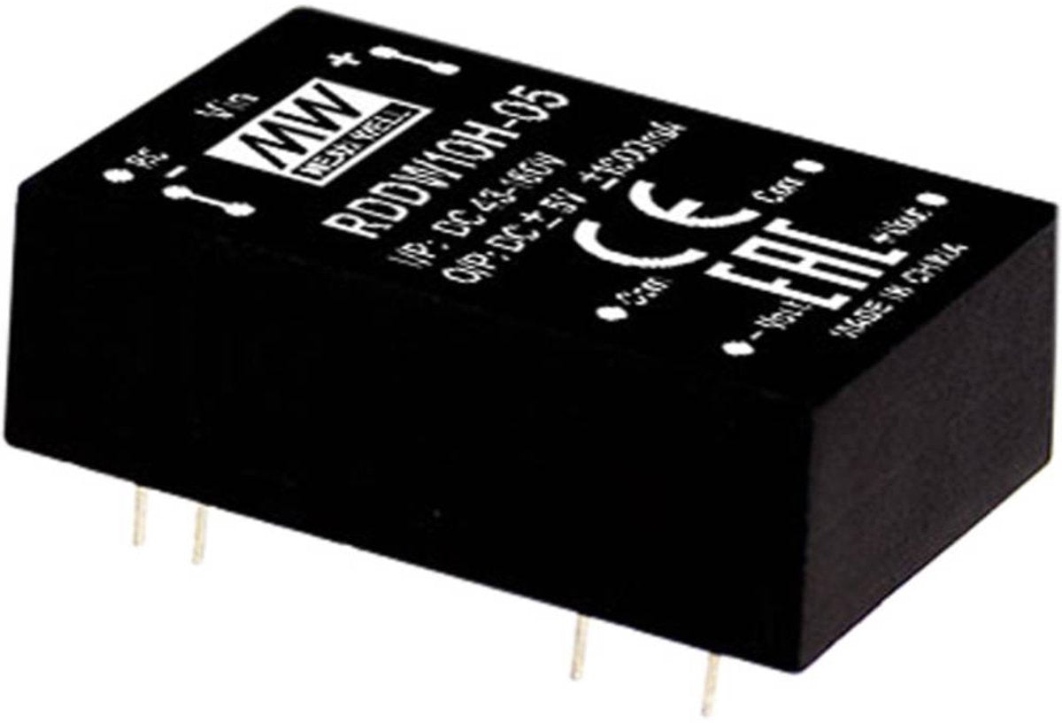 MW Mean Well rsdw10h-15 dc dc-converter 666 ma 10 w aantal uitgangen: 1 x inhoud 1 stuk(s)