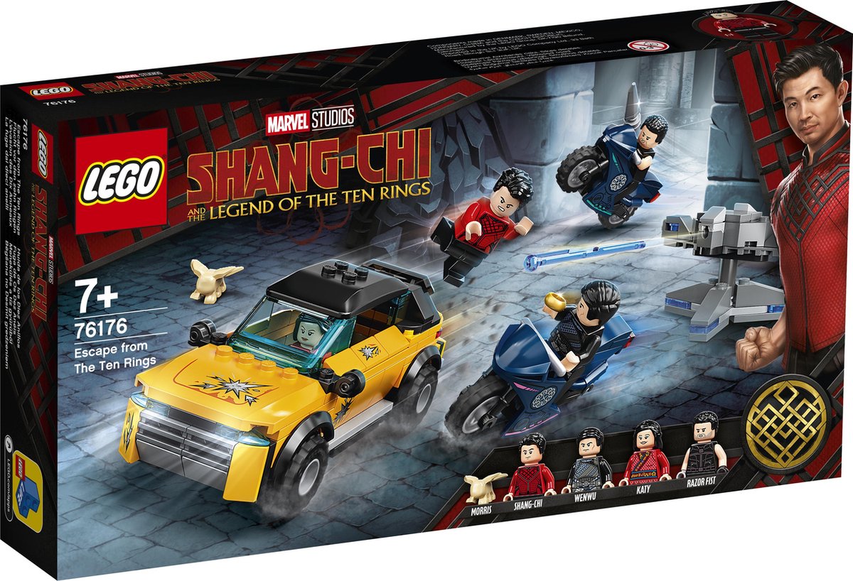 LEGO - marvel - shang-chi - ontsnappen uit de tien ringen - 76176
