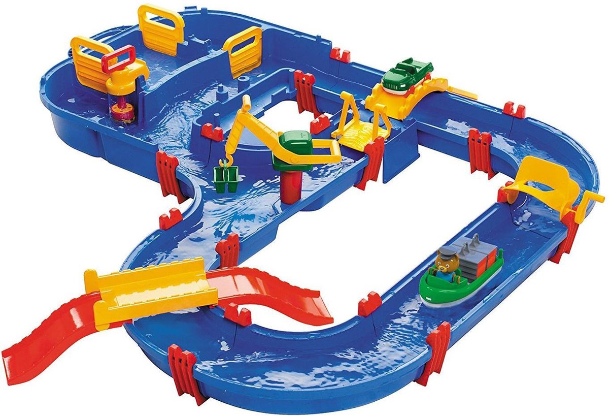 BIG Aquaplay 1528 - megabridge - 105x120 cm - vanaf 3 jaar - waterbaan