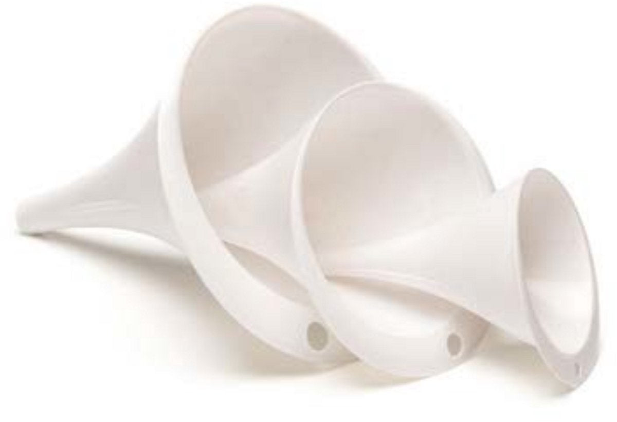 DAY TO DAY keukentrechters - 3-delige set trechters - pba-vrije keukenaccessoires - vaatwasbestendige vultrechter