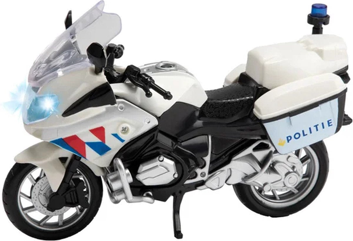 Toi-Toys Politiemotor nederlands met licht en geluid