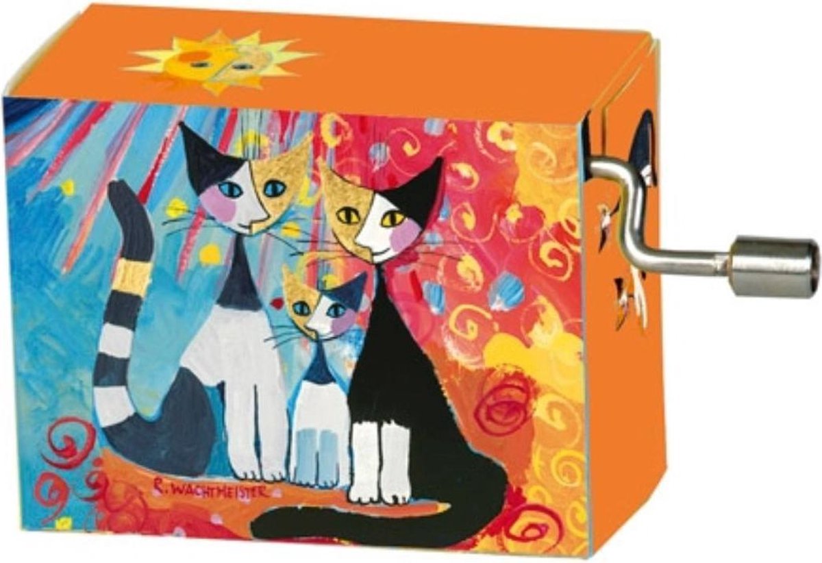 Fridolin Muziekdoosje kunstenaars rosina wachtmeister family we want to be together met melodie für elise van beethoven