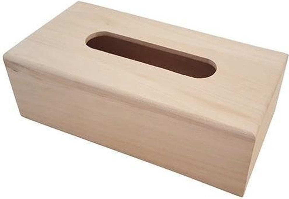 Playwood Versier je eigen houten tissuebox