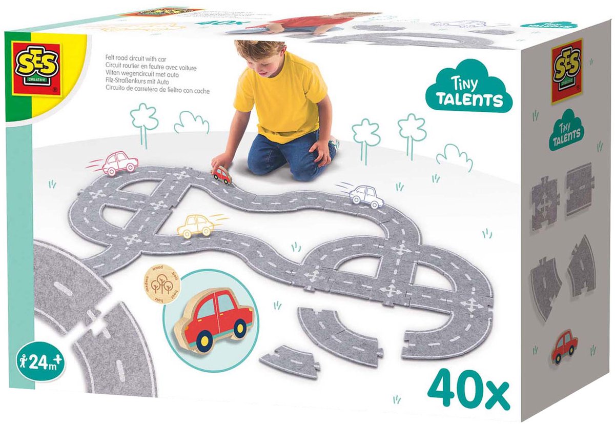 SES Creative Ses vilten wegencircuit, 40dlg.