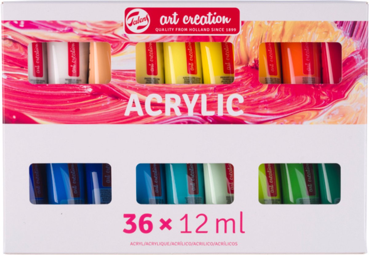 Talens Art Creation acrylverf set | 36 x 12 ml