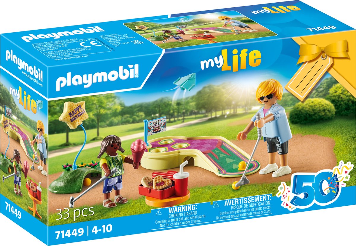 PLAYMOBIL gift set minigolf - 71449
