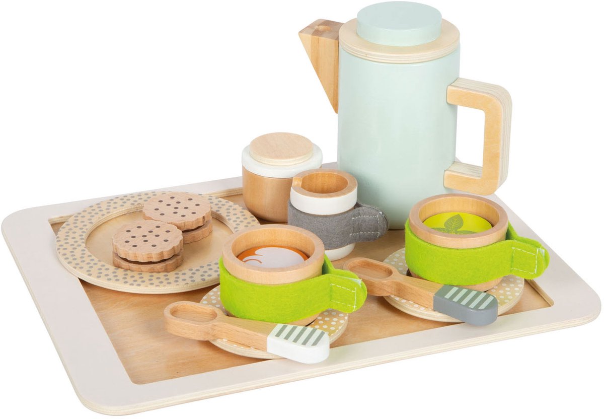 Small Foot - houten speelkeuken koffie- en theeservies