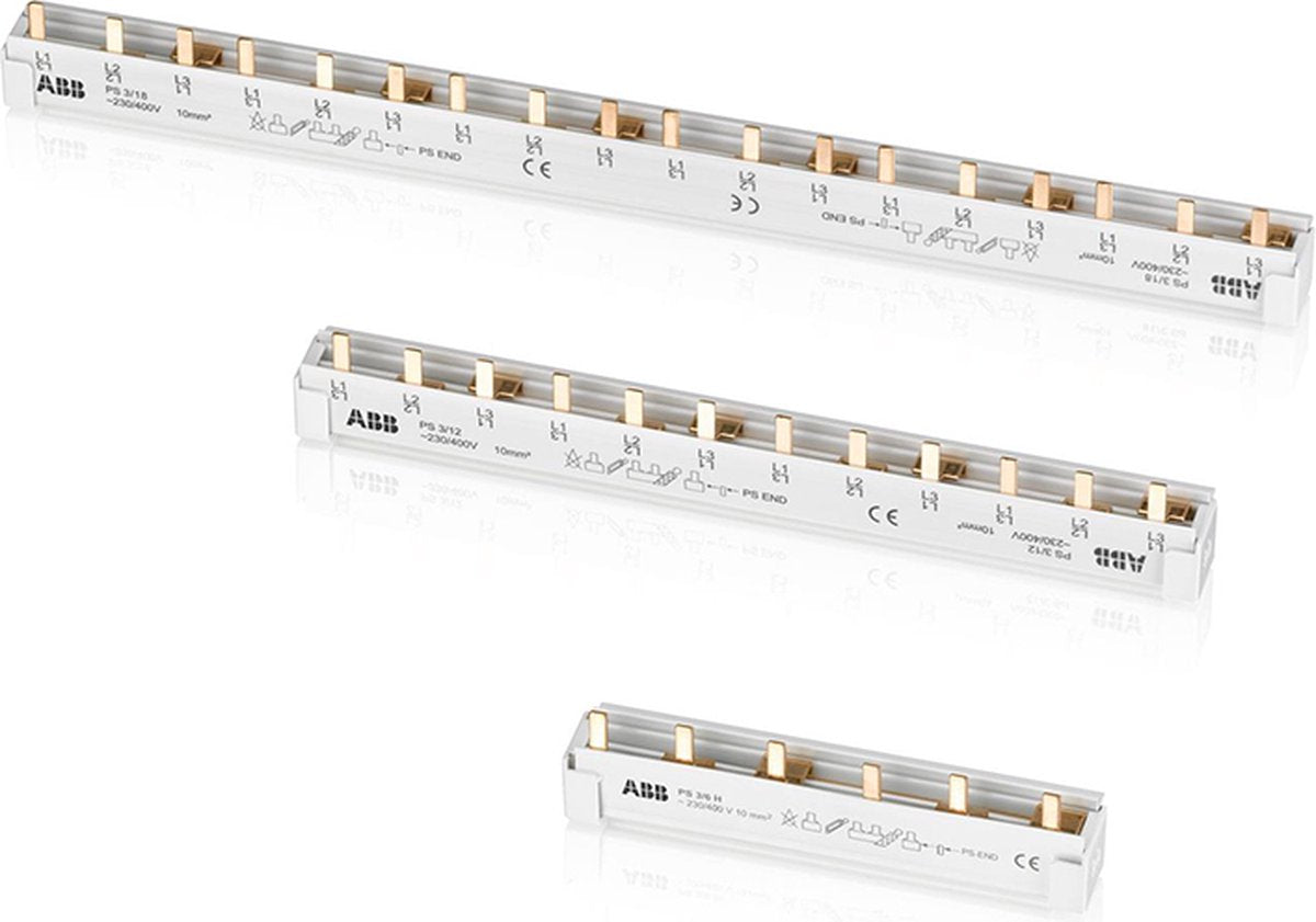 Busch-Jaeger Abb 2cdl240213r1012 faserail aantal rijen 4 4-polig 10 mm² 1 stuk(s)