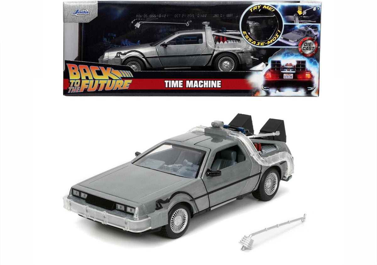 JADA toys - time machine - back to the future - auto - 1 24