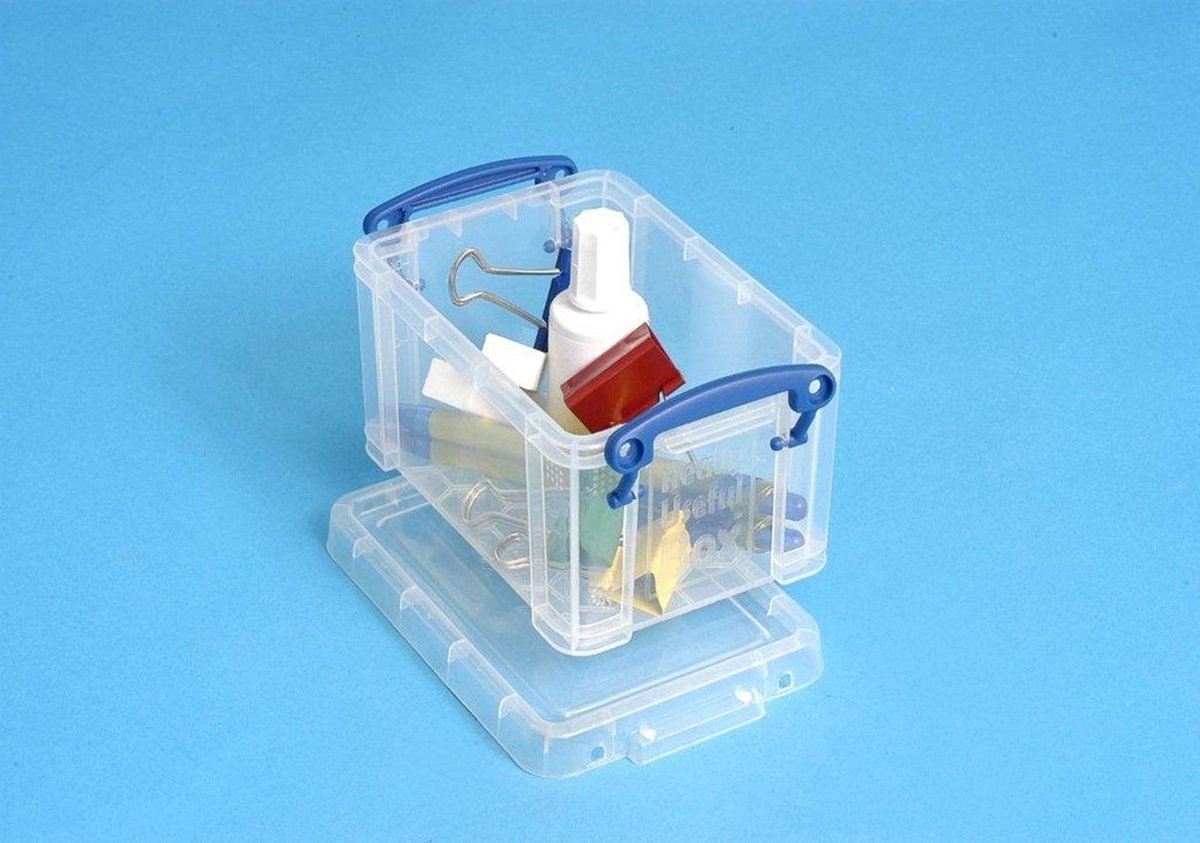 Really Useful Opbergbox ru 0.7 ltr 155x100x80mm transp wit