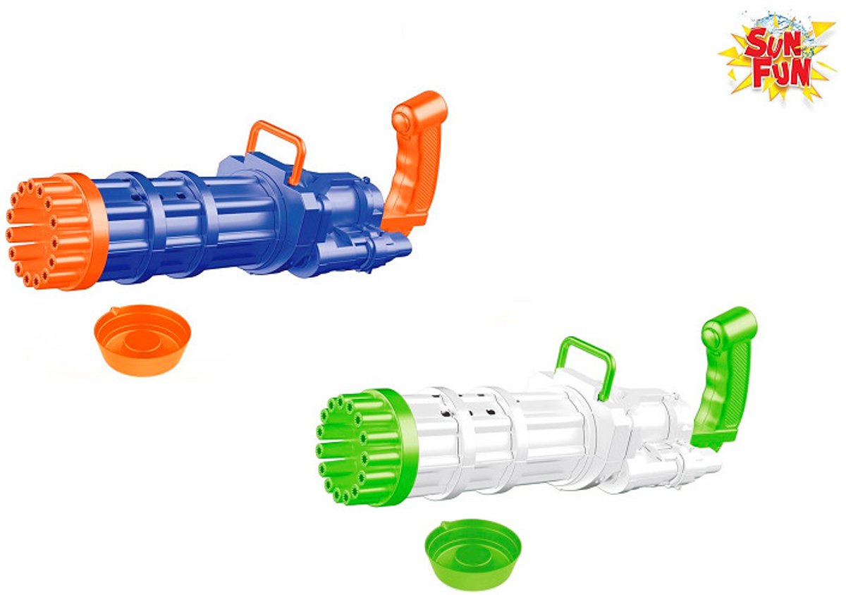 VAN MANEN Sun fun bellenblaaspistool met bellenblaas