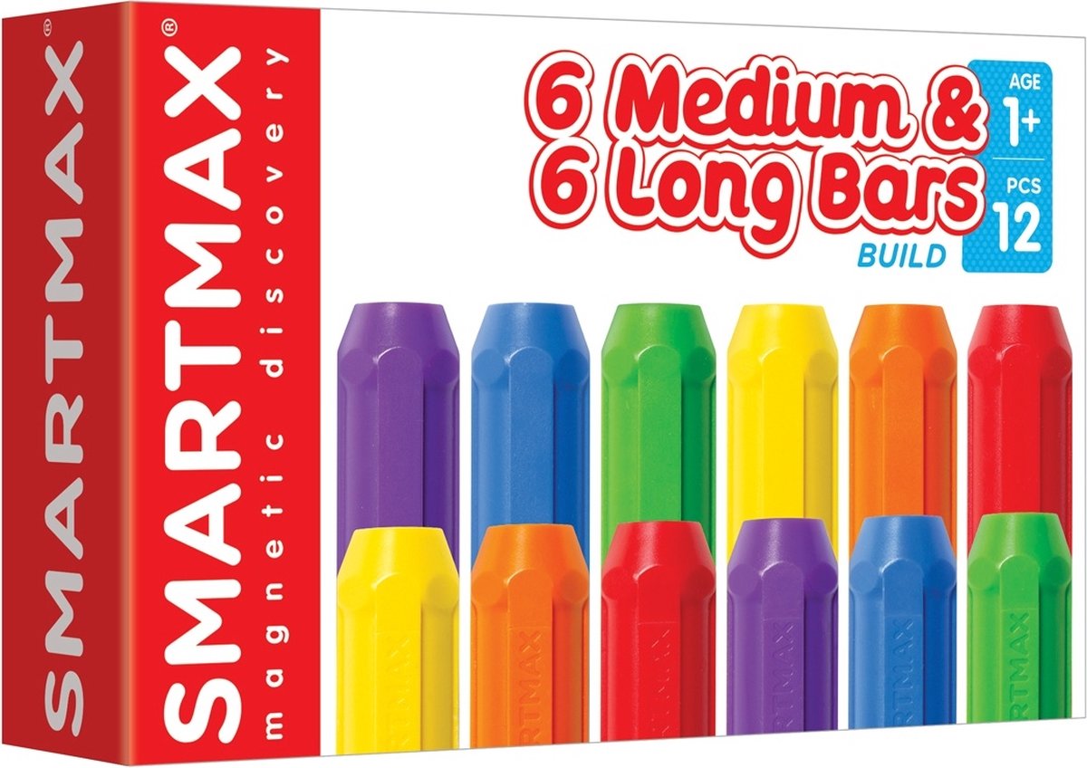 SmartMax xtension set - 6 korte 6 lange staven