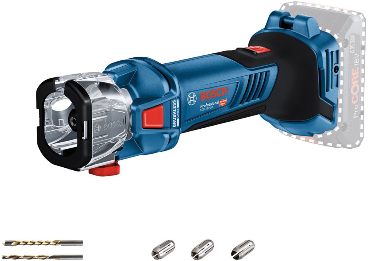 Bosch Défonceuse pour plaquiste sans-fil 18v30 (solo) - 06019k8000