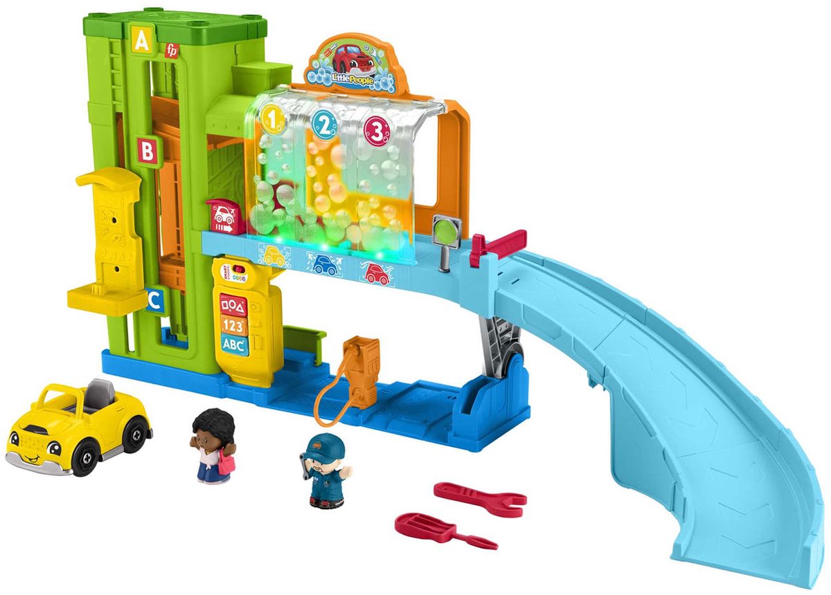 Fisher-Price little people light-up learning garage - speelgoedgarage