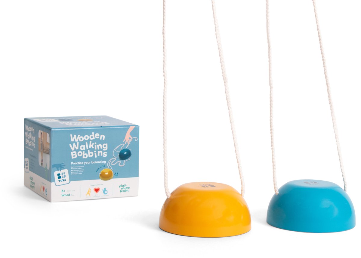 BS Toys houten loopklossen - kinderspel