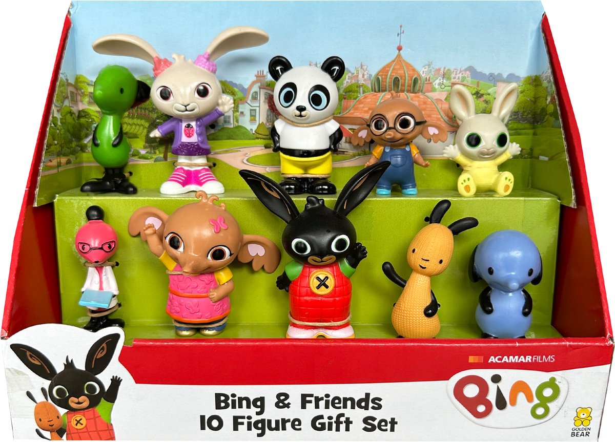 Bing speelfiguren, 10st.