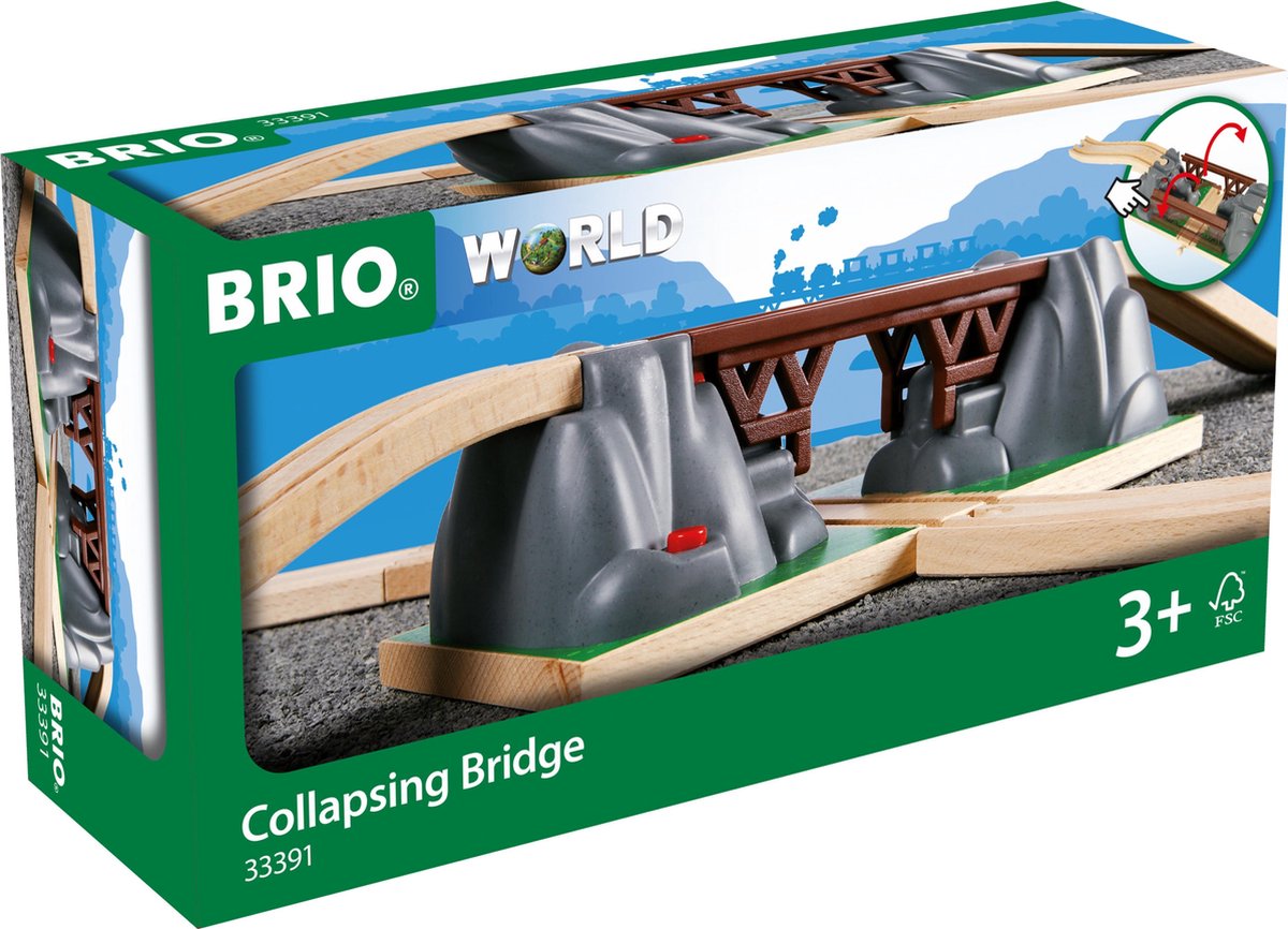 BRIO Speelgoed | wooden toys - klapbrug (33381)