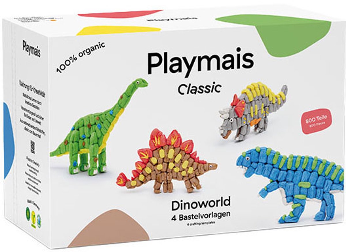 PlayMais classic dinoworld - 800 stukjes
