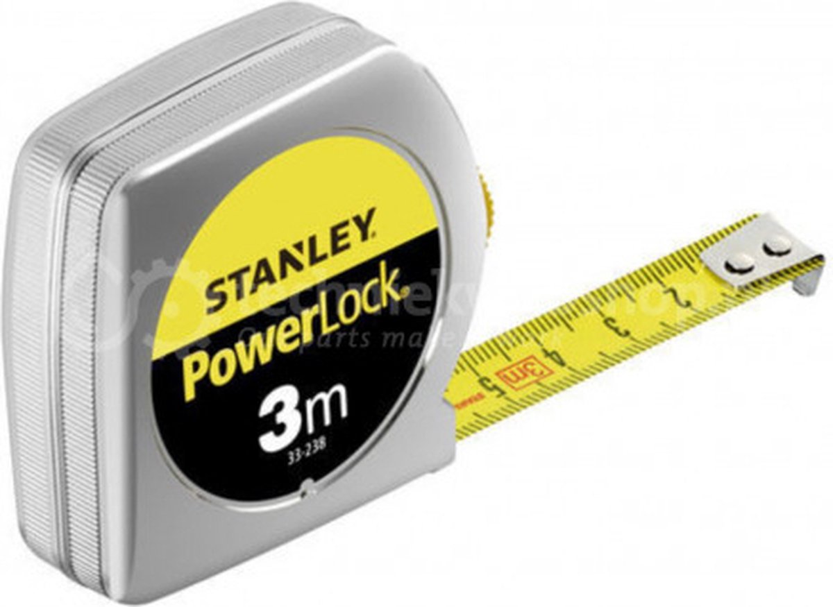 STANLEY rolbandmaat powerlock 3m - 12.7mm