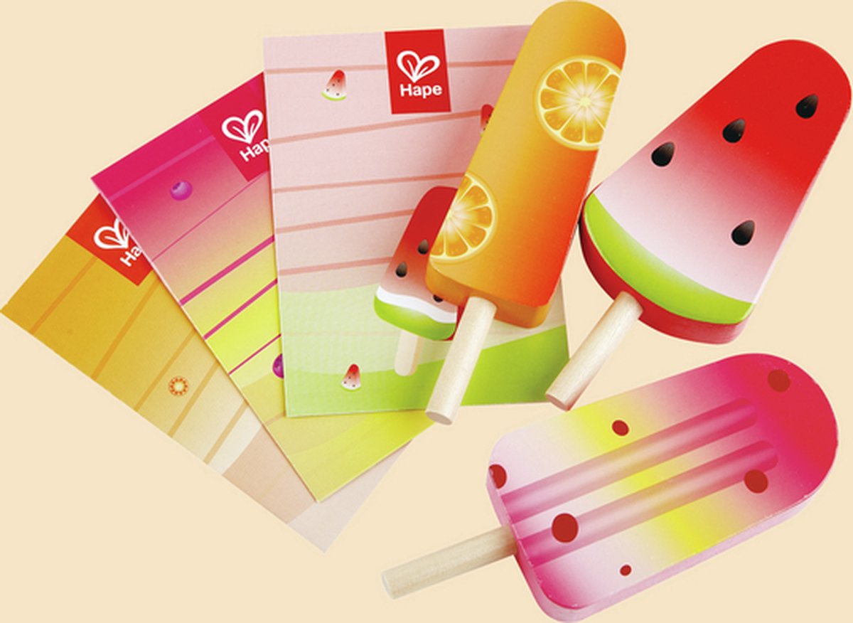 Hape Eis am stiel-set