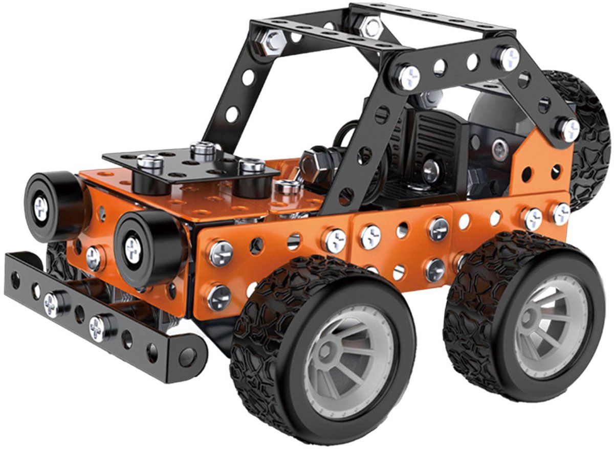 Lobbes Speelgoed BV Metalen bouwpakket terreinbuggy, 164dlg.