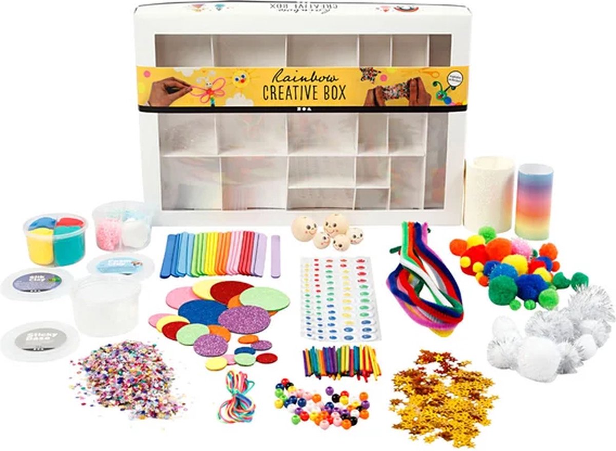 Creative Company Knutselpakket regenboog - hobbypakket