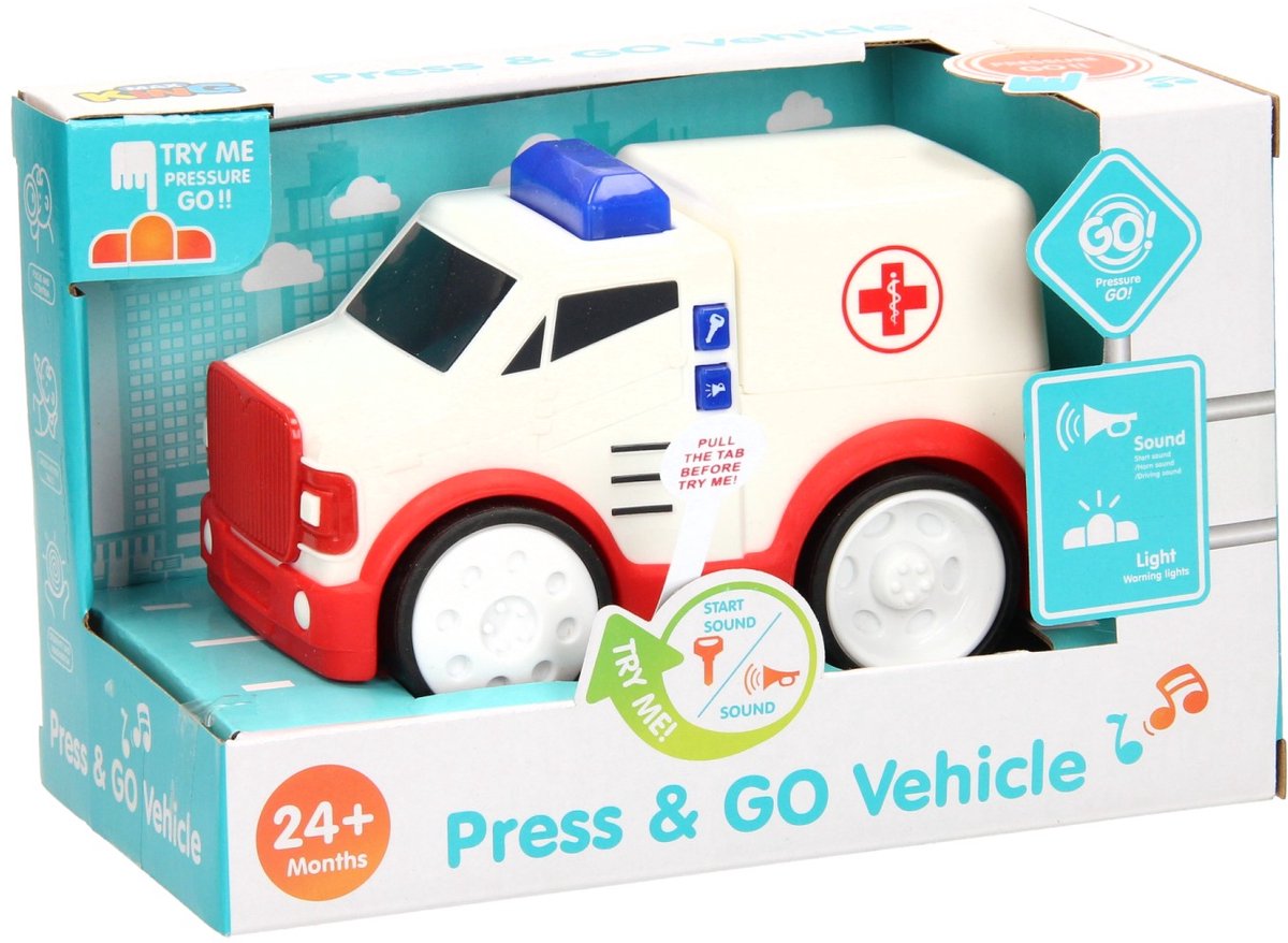 Lobbes Speelgoed BV Press go auto - ambulance