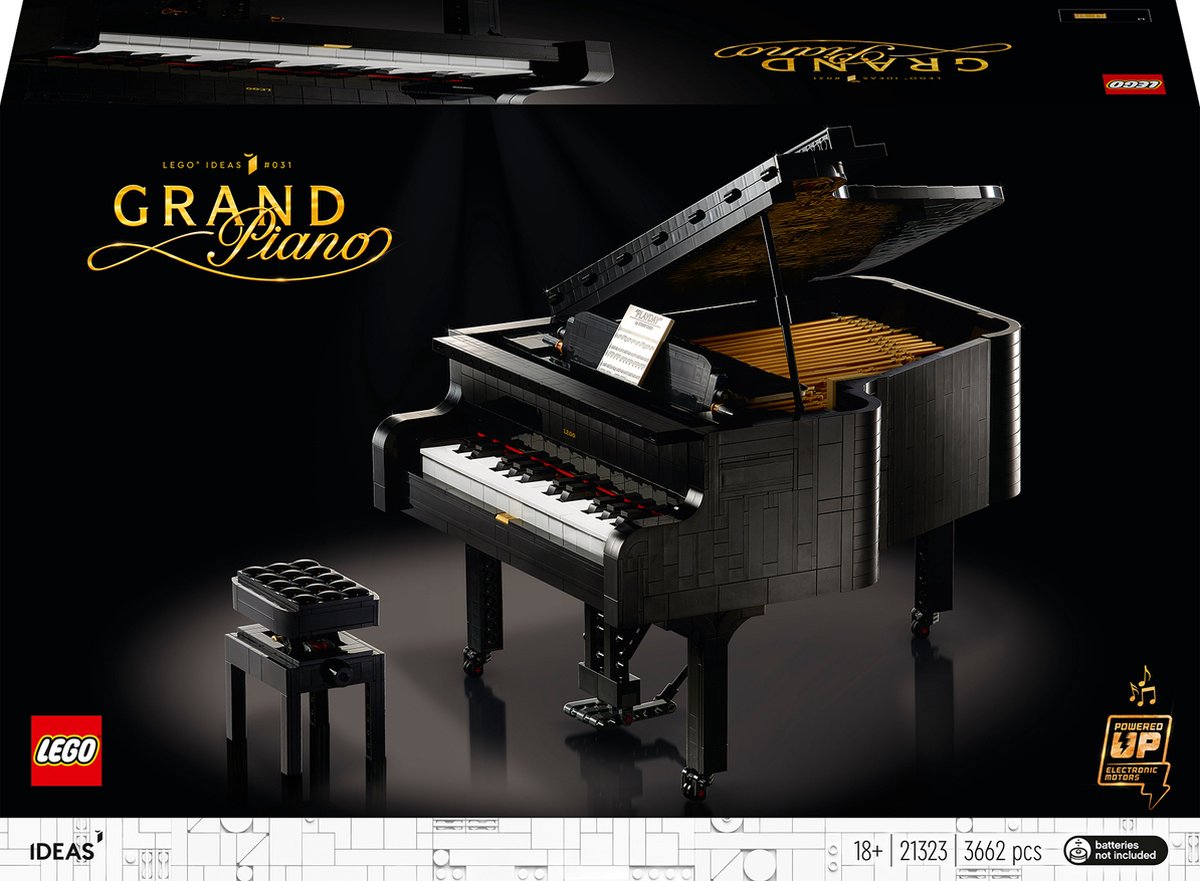 LEGO ideas vleugelpiano - 21323