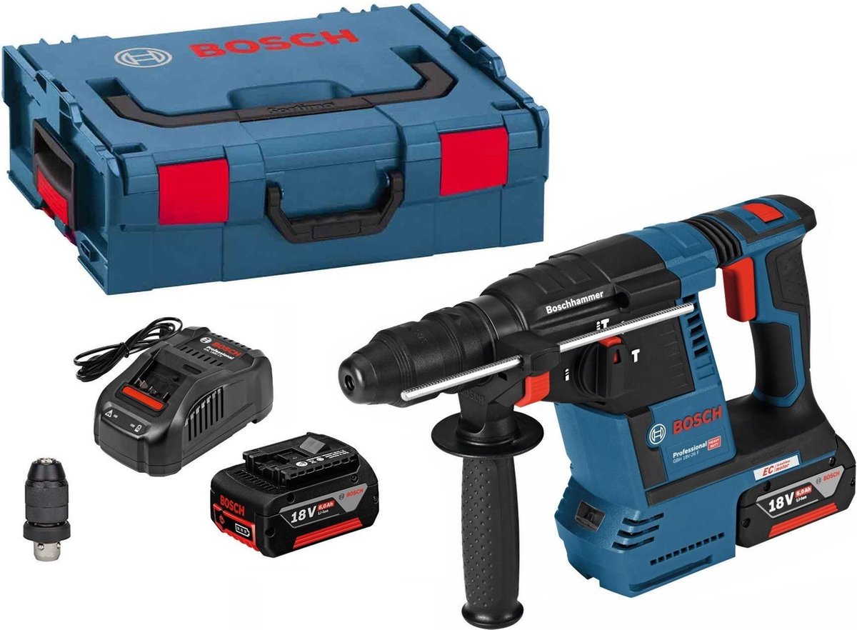 Bosch professional gbh 18v-26 f - accu-boorhamer