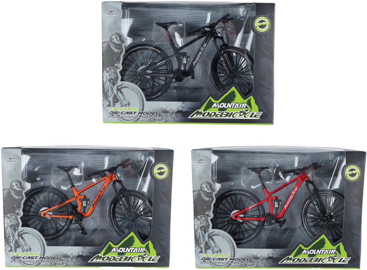 Van Manen Veenendaal BV Moutain bike die-cast kleur, 20,5cm