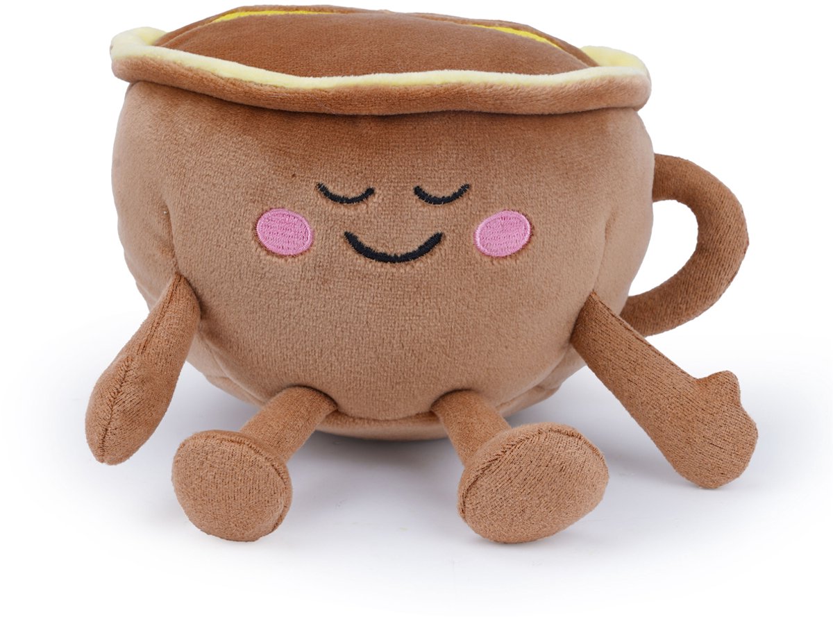 BESITOS squishies - koffietas - 16cm - knuffel