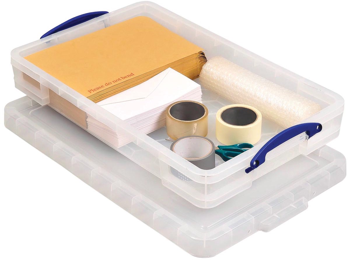 Really Useful Box opbergdoos 20 liter | transparant