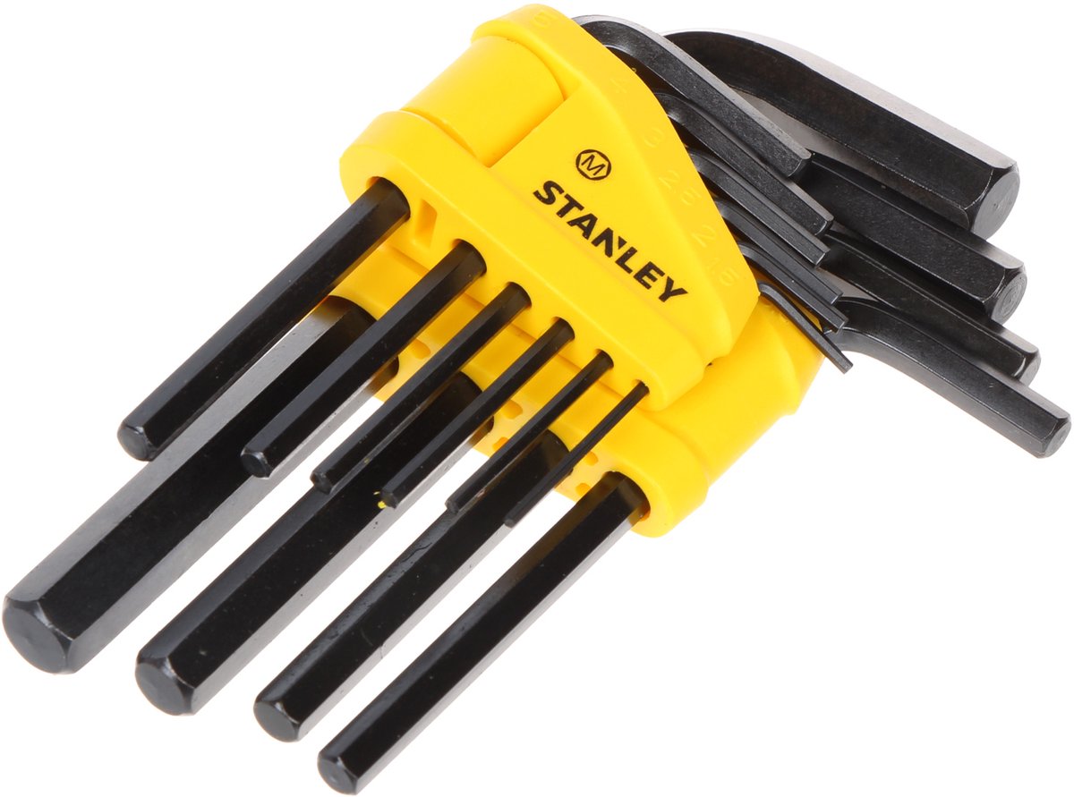STANLEY stiftsleutelset 10-delig 1.5-10mm 0-69-253