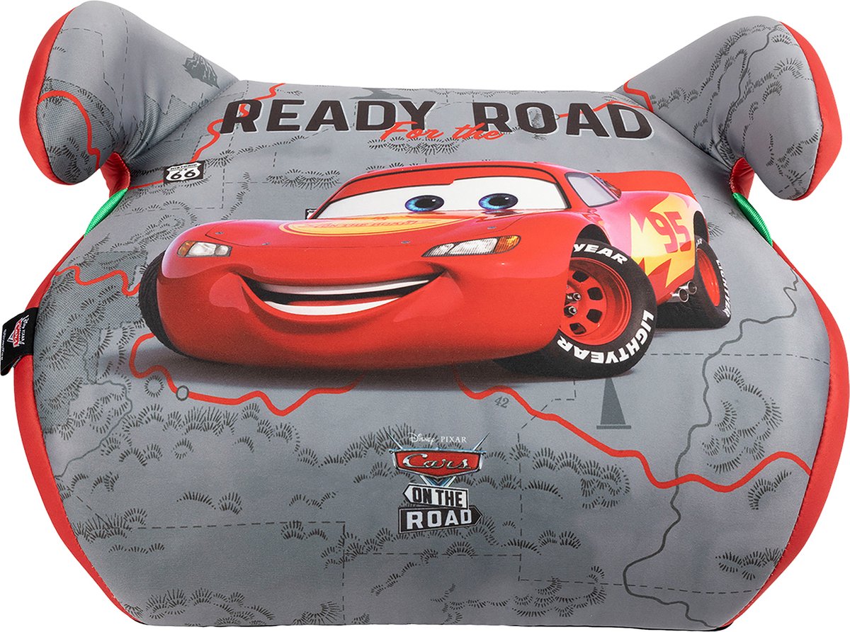Marvel Disney cars i-size zitverhoger 125-150cm - veilig - comfortabel - lightning mcqueen design