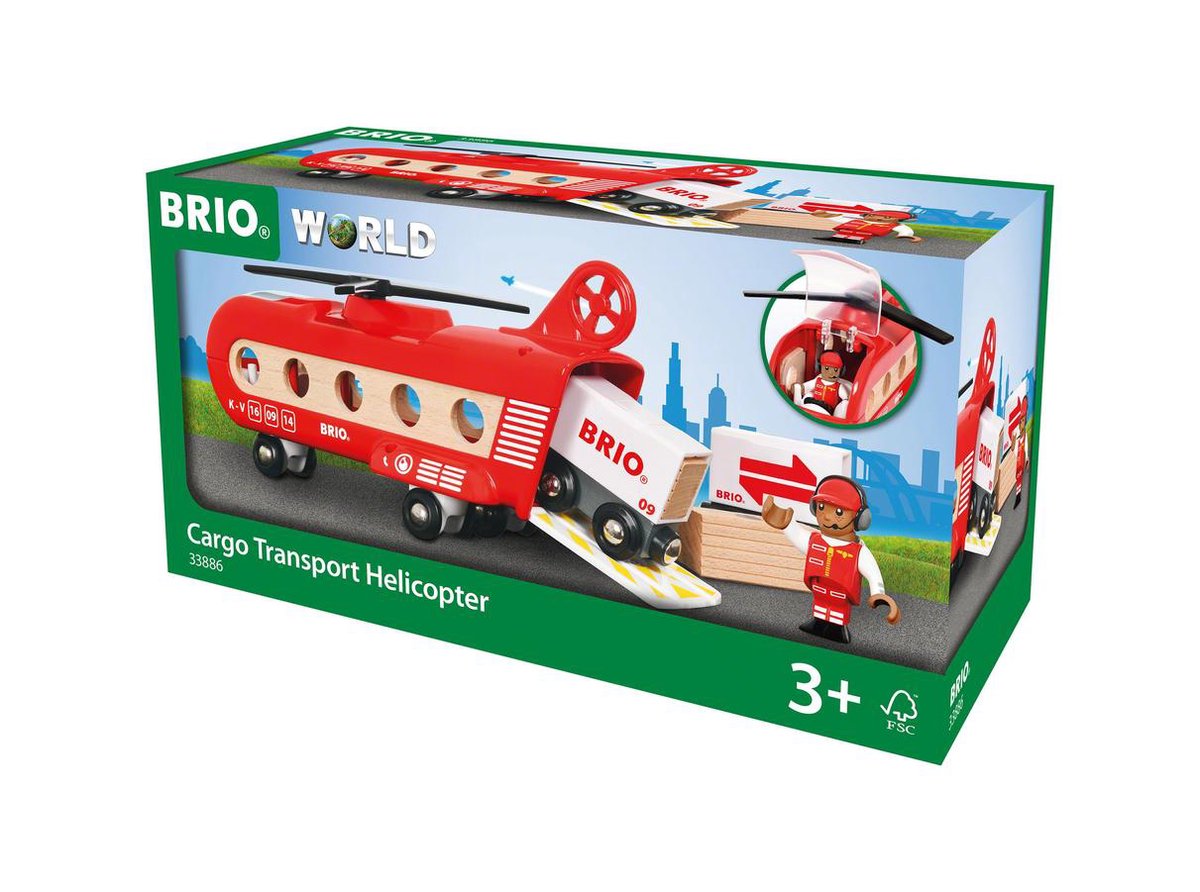 BRIO vracht transport helikopter - 33886