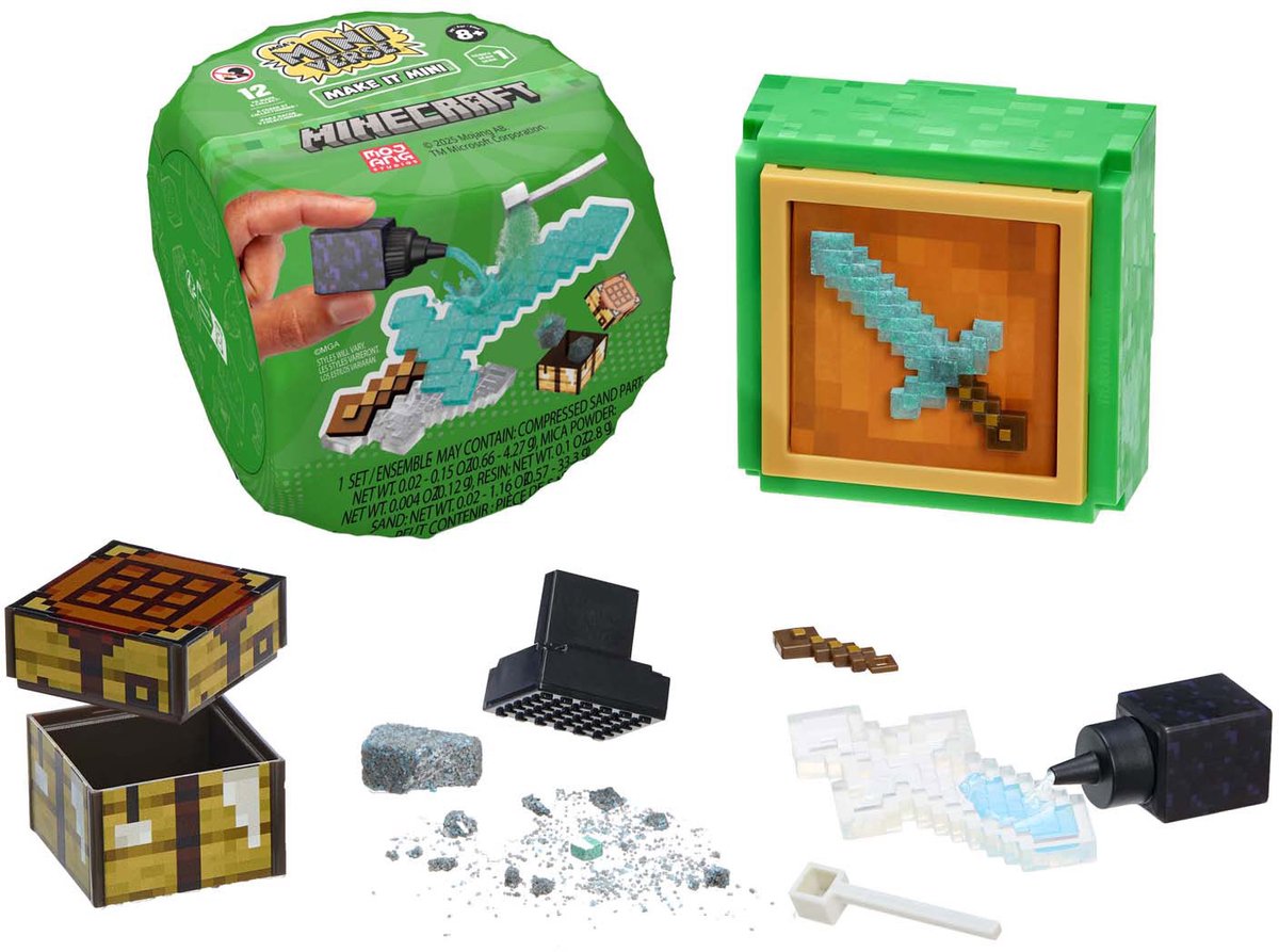 Miniverse make it minecraft - knutselset - miniaturen maken