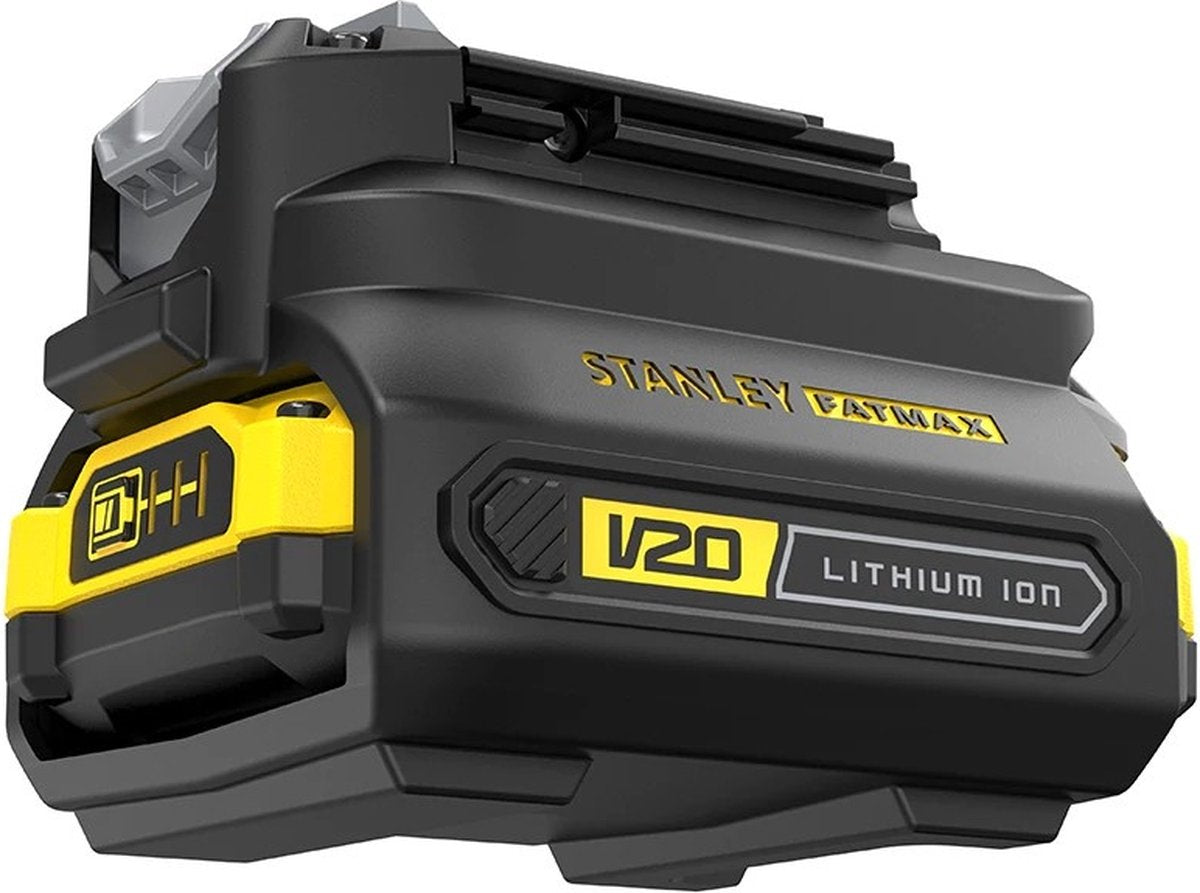 Stanley Fatmax v20 serie - accu adapter - 18v - origineel - duurzaam
