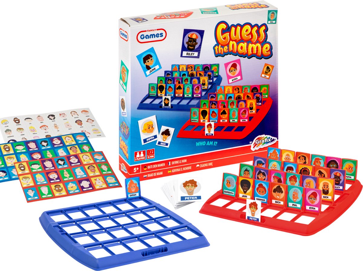 Grafix Raad de naam kinderspel