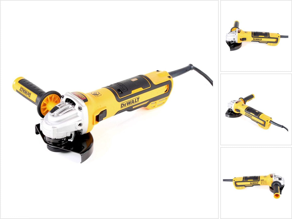 DeWalt dwe4347-qs haakse slijper - 1700w - 125mm - koolborstelloos