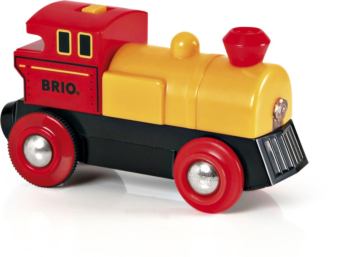 BRIO speelgoed locomotief | op batterijen
